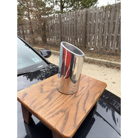 Nambé Other - Nambe 541 Wine Chiller Cooler Modern Metal Barware Made in USA